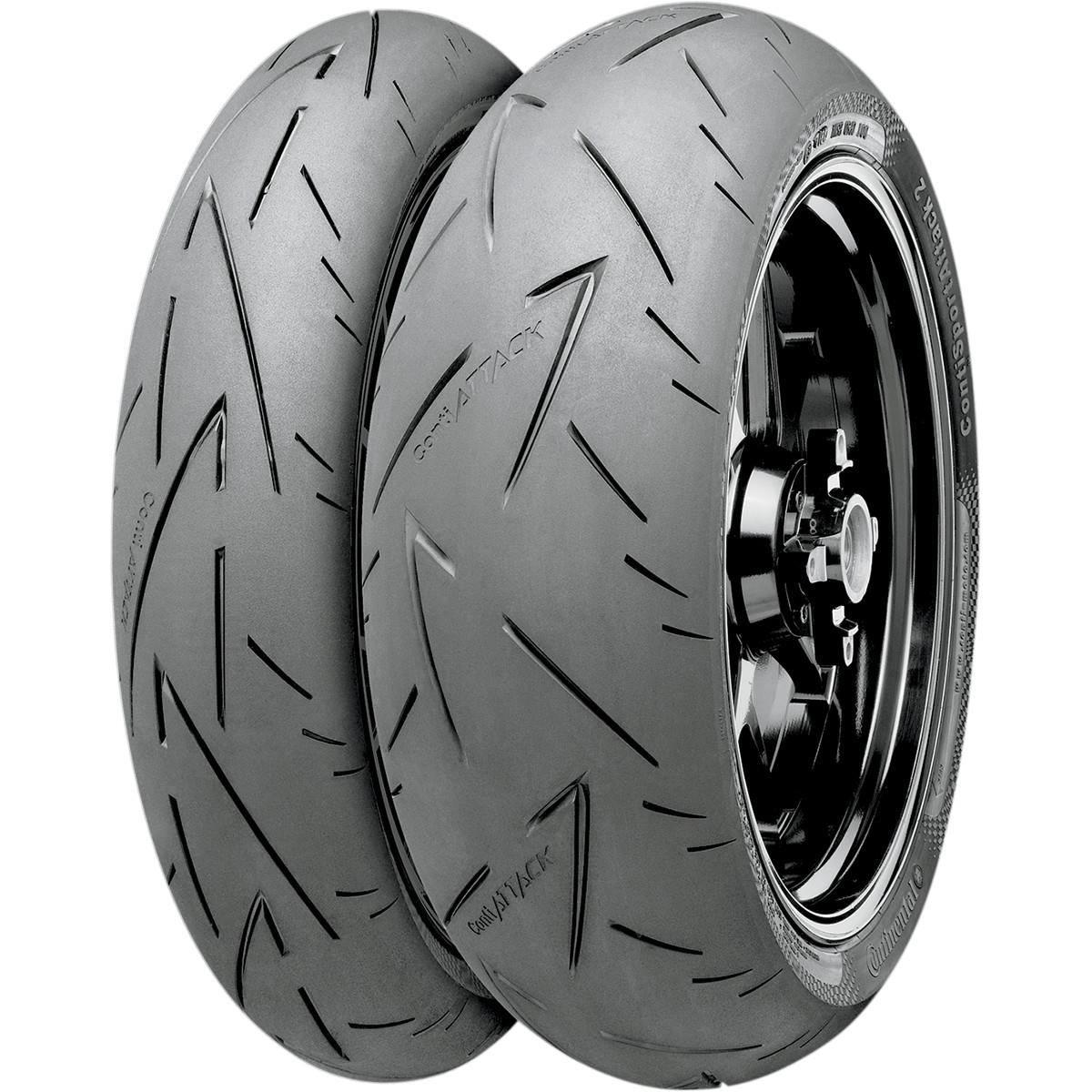 Conti Sport Attack 2 Front Tire - 110/70ZR17