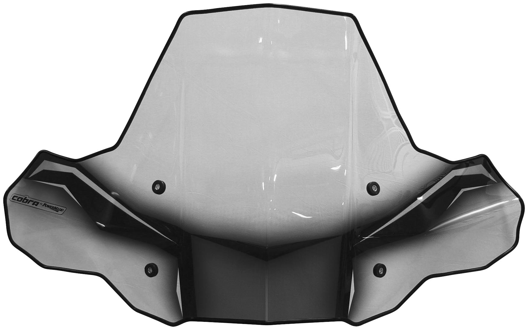 Cobra Pro Tek Windshield - Headlight Cut Out with Standard Mount