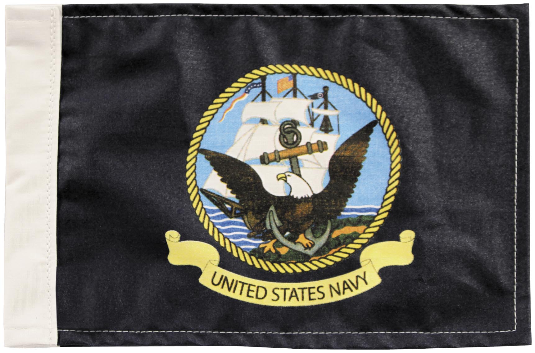 6in. x 9in. Flag - Navy