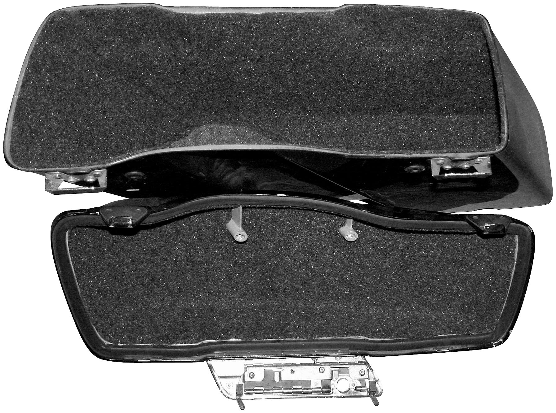 Hard Saddlebag Lining Kit - Charcoal