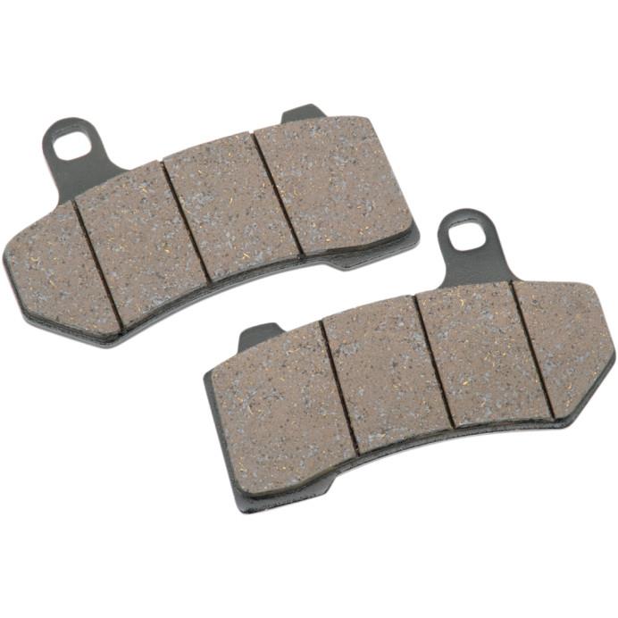 Brake Pads for 4-Piston Front Brake Caliper