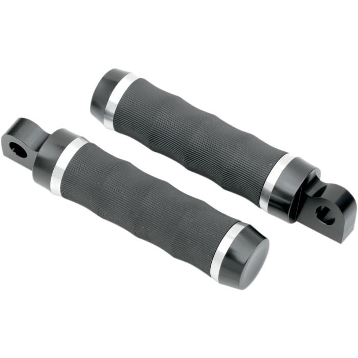 Riptide Male Mount Footpegs - Gloss Black