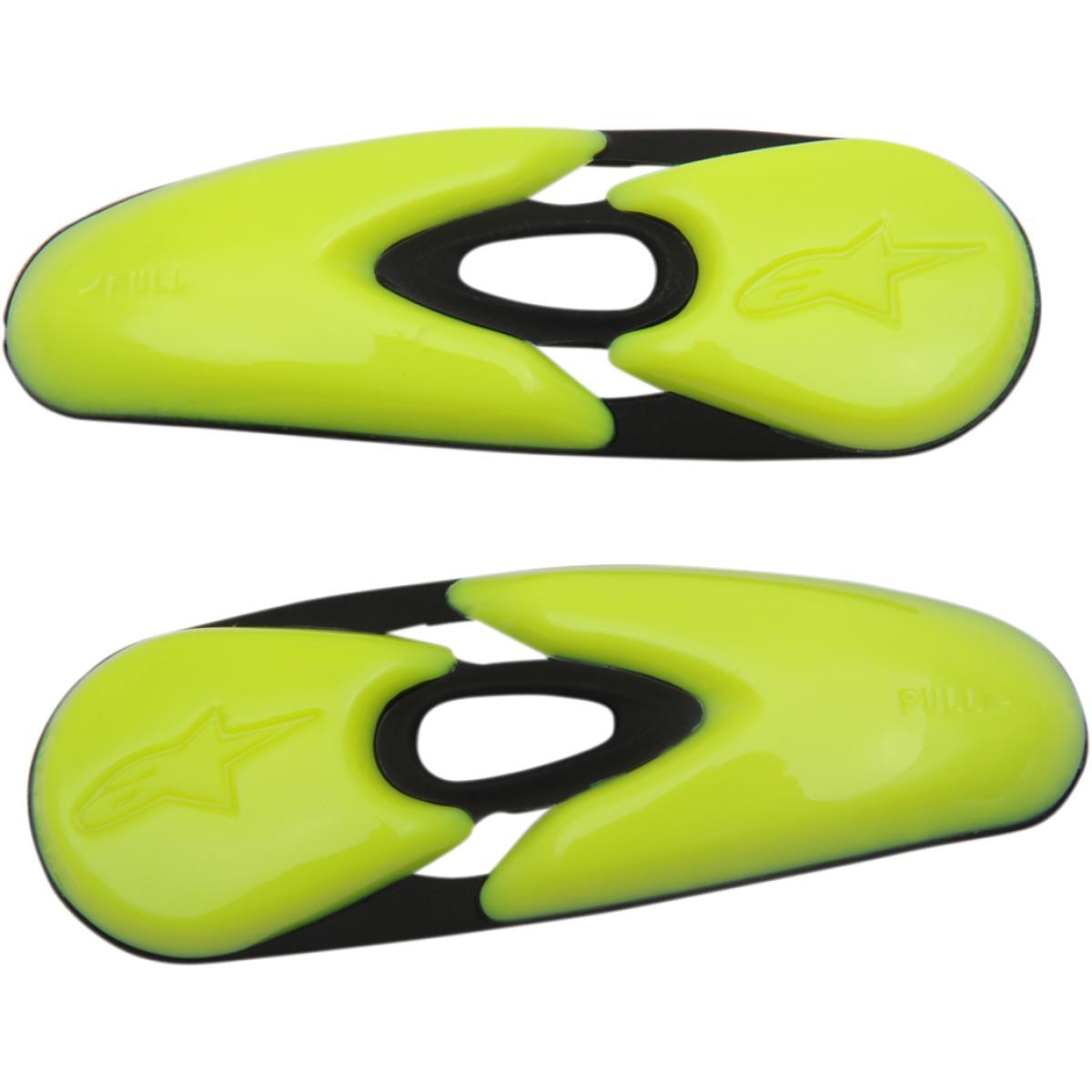 Toe Sliders - Black/Yellow