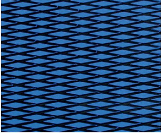 Ride Mat Material - Diamond Groove - Blue/Black