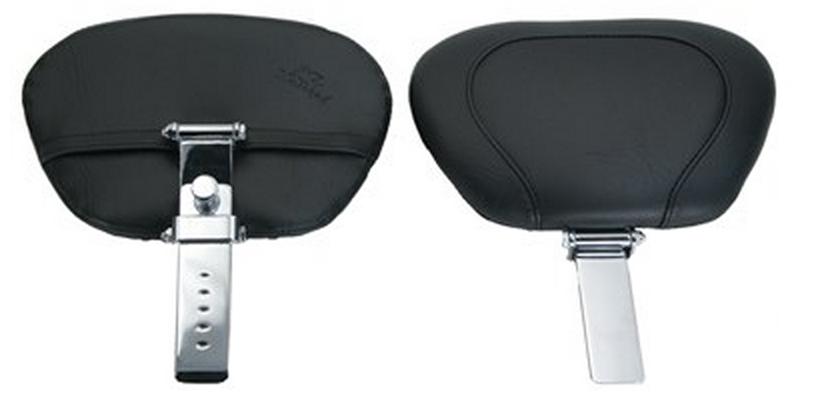 Passenger Seat Backrest for Wide Touring One-Piece Seat with Driver Backrest - Vintage