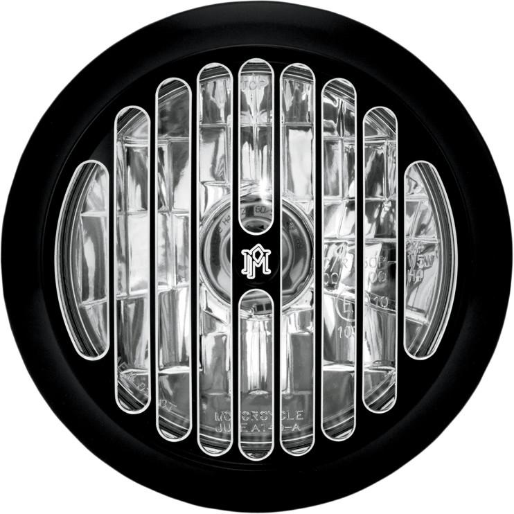 Grill 5 3/4in. Visions Headlight - Contrast Cut
