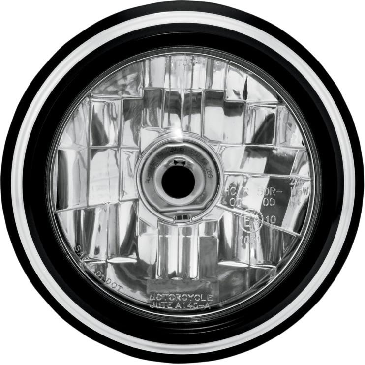 Merc 5 3/4in. Visions Headlight - Contrast Cut