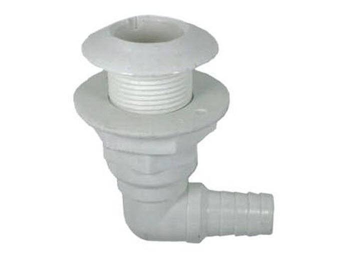 Thru Hull Fitting - 90deg. right angle