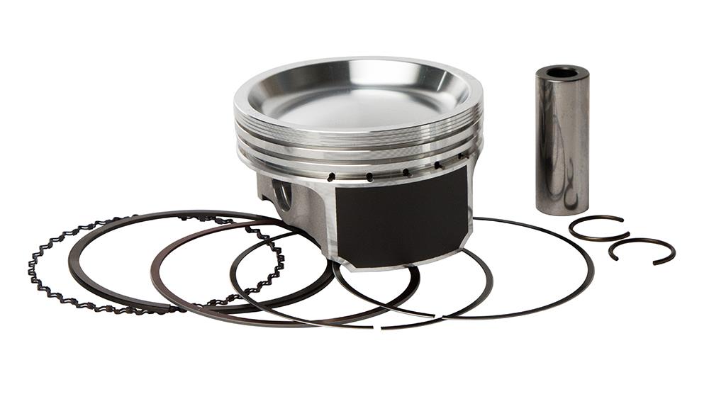 Forged Big Bore Piston Kit (800cc) - 2.00mm Oversize to 83.96mm, 10.2:1 Compression