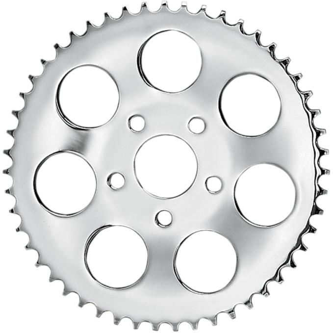 Dished Rear Wheel Sprocket - Chrome 47T