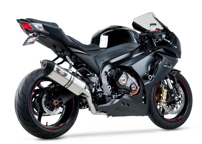 R-77 Race Series Full System - Stainless Steel Muffler - Carbon Fiber End Cap