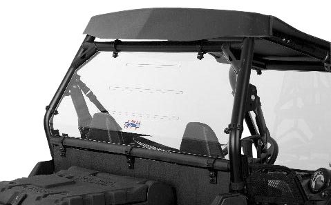 UTV Windshield - Back Shield