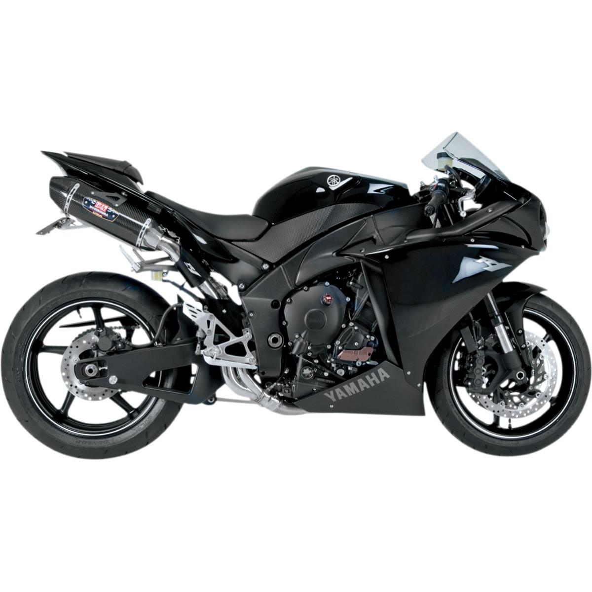 R-77 Race Series Dual 3/4 Exhaust - Carbon Fiber Mufflers