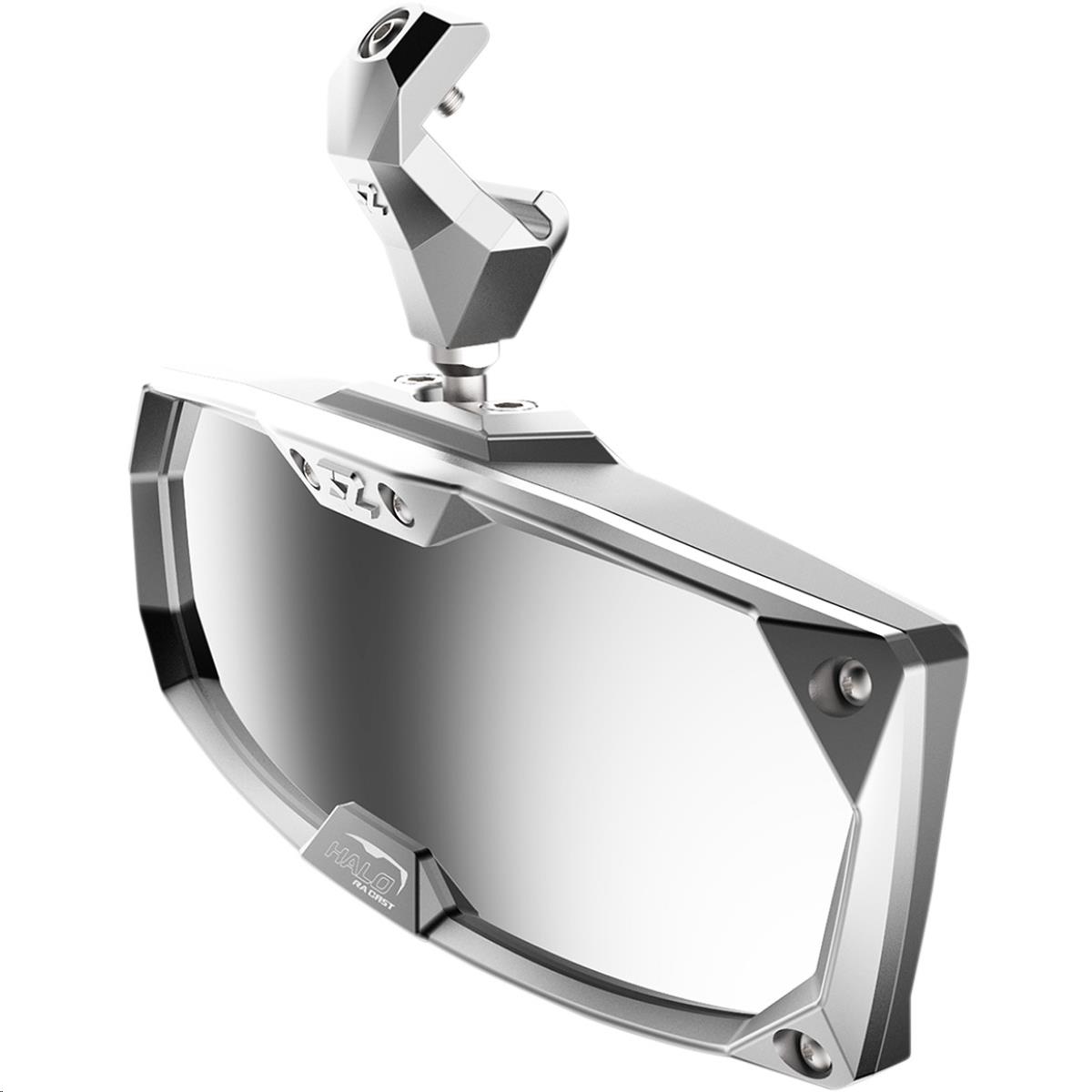 Halo R Rear View Mirror with Cast Aluminium Bezels - Polaris Pro Fit/Can-Am Profile