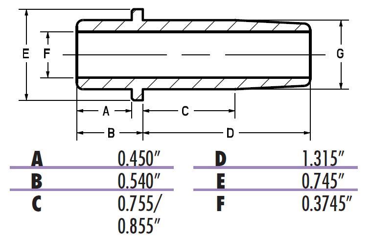 Bronze Intake Valve Guide (+.002in.)