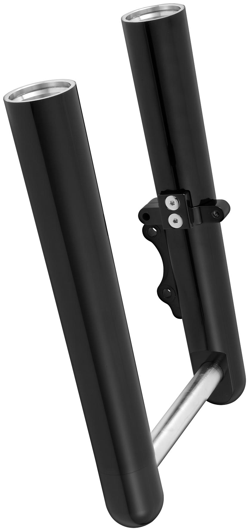 Hot Legs Single Disc Fork Leg Set - Smooth - Black
