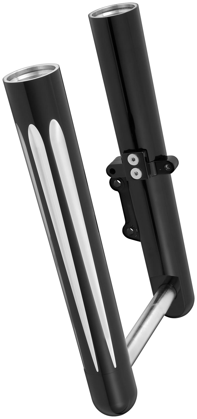 Hot Legs Single Disc Fork Leg Set - Deep Cut - Black