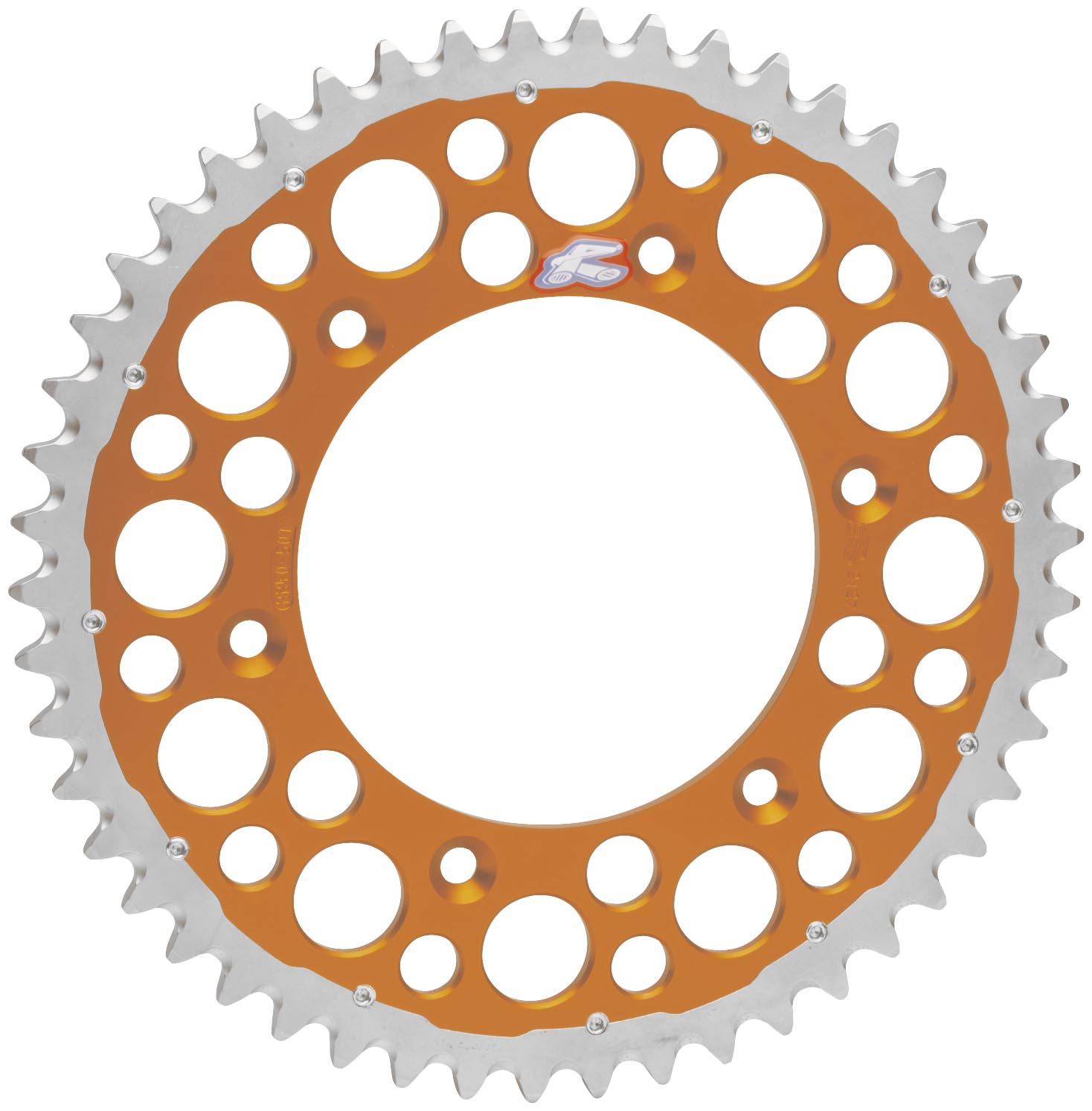 Twinring Heavy Duty Rear Sprocket - Orange - 48T