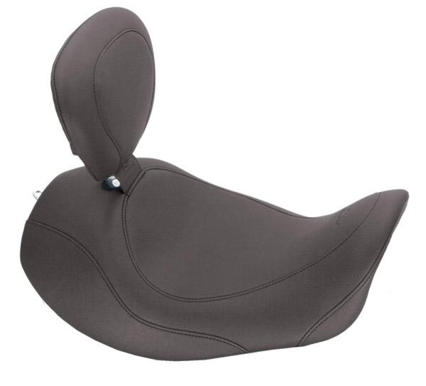 Wide Tripper Forward Solo Seat - Smooth - Black