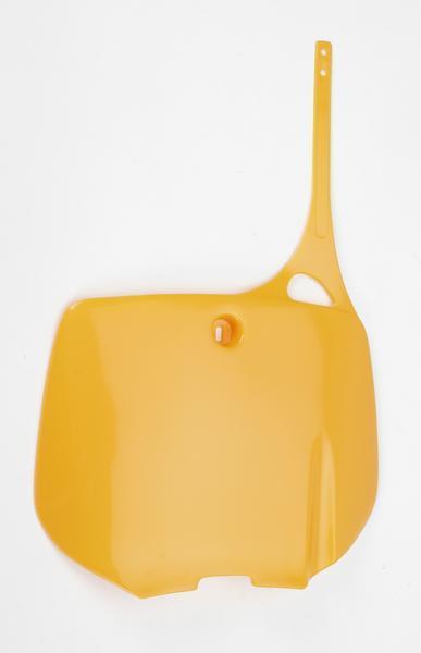 Front Number Plate - Orange