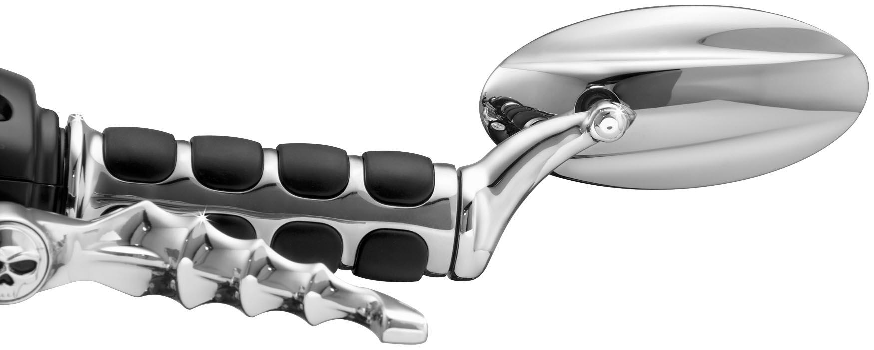 Trident Bar End Mirror - Wedge In