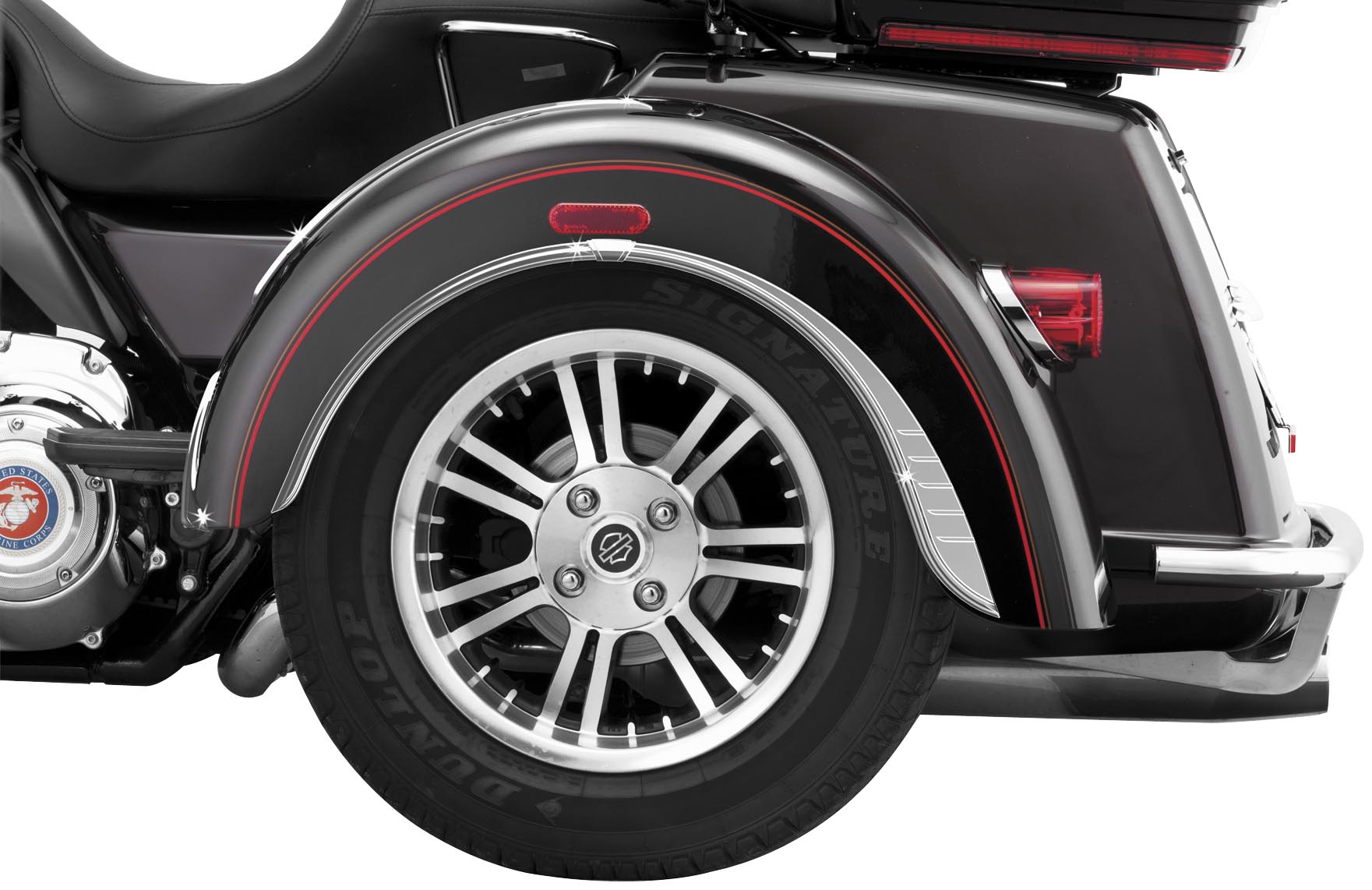 Rear Fender Flares for Trikes