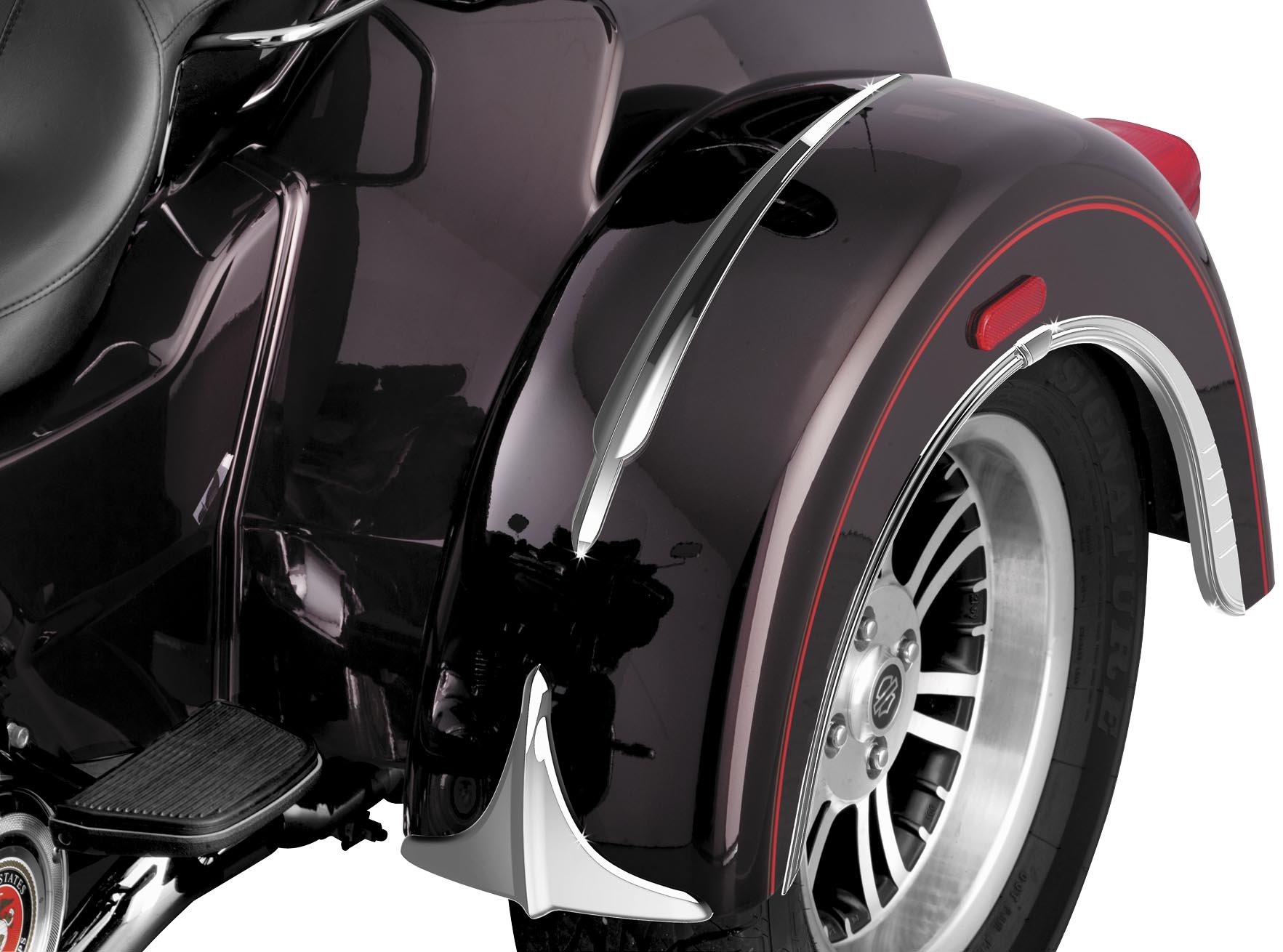 Top Fender Accents for Trikes