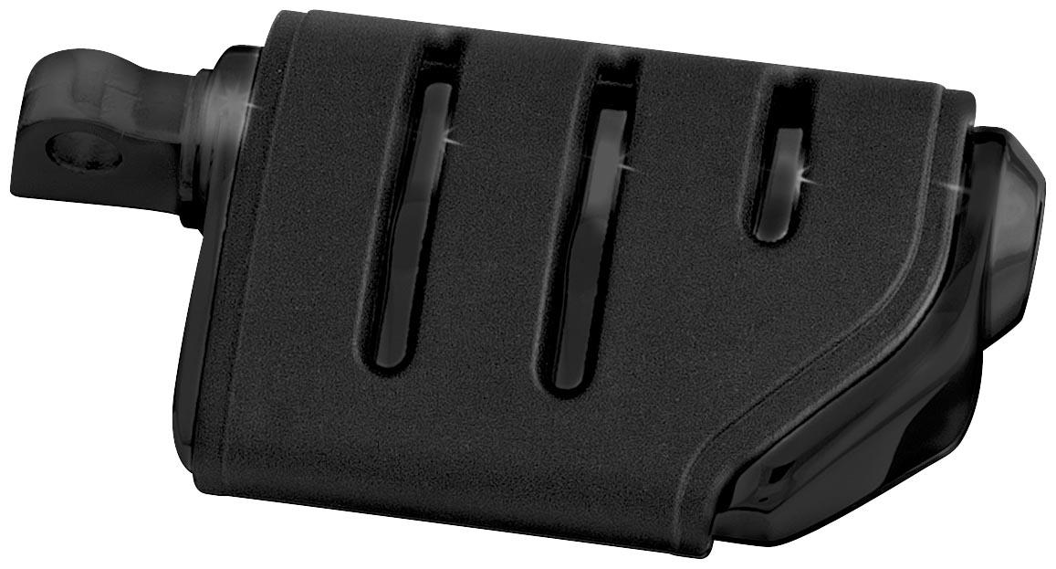 Dually Trident ISO-Pegs without Male-Mount Ends - Gloss Black