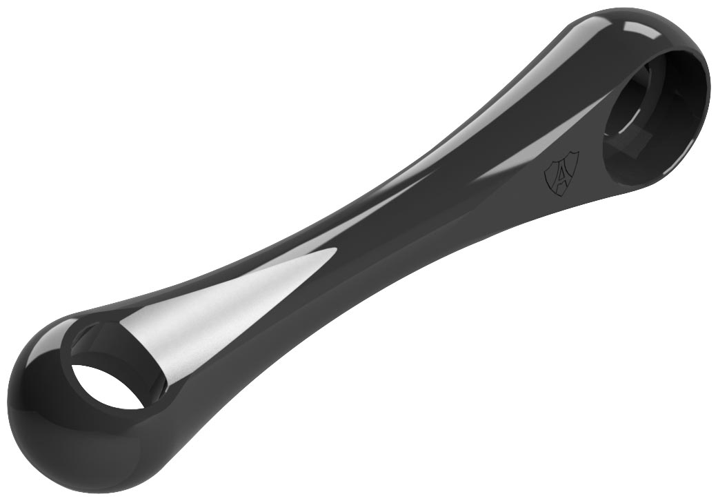 Deep Cut Billet Engine Stabilizer Link - Black