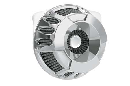 Inverted Series Air Cleaner Kit - Deep Cut - Chrome