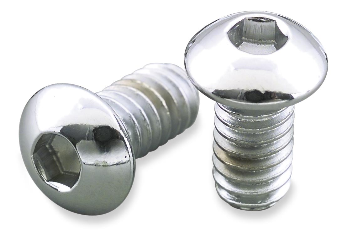 Button Head Allen Screws - Fine Thread #8-32 x 1in.