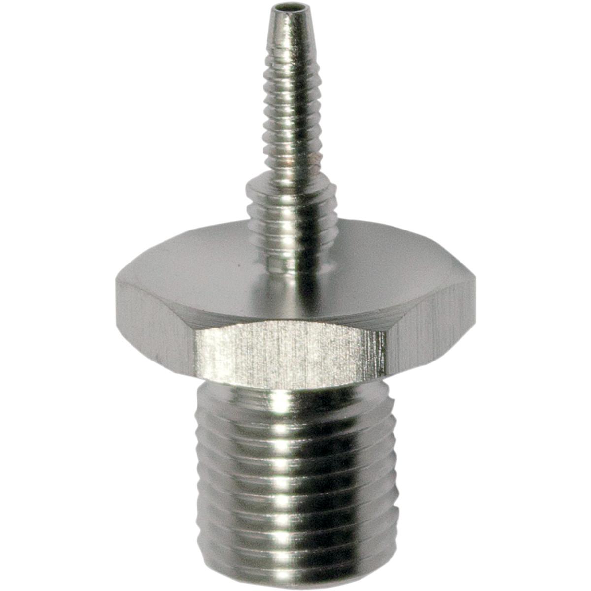 Sniper II 7/16in.-24 Straight Male Adapter - Stainless Steel