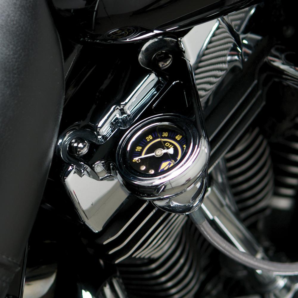 Oil Pressure Gauge Kit - Radius - Black