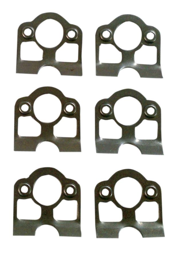 5/16in. Self-Eject Weld Plates for 1in. Spring @ .060in. Thick - Aluminum