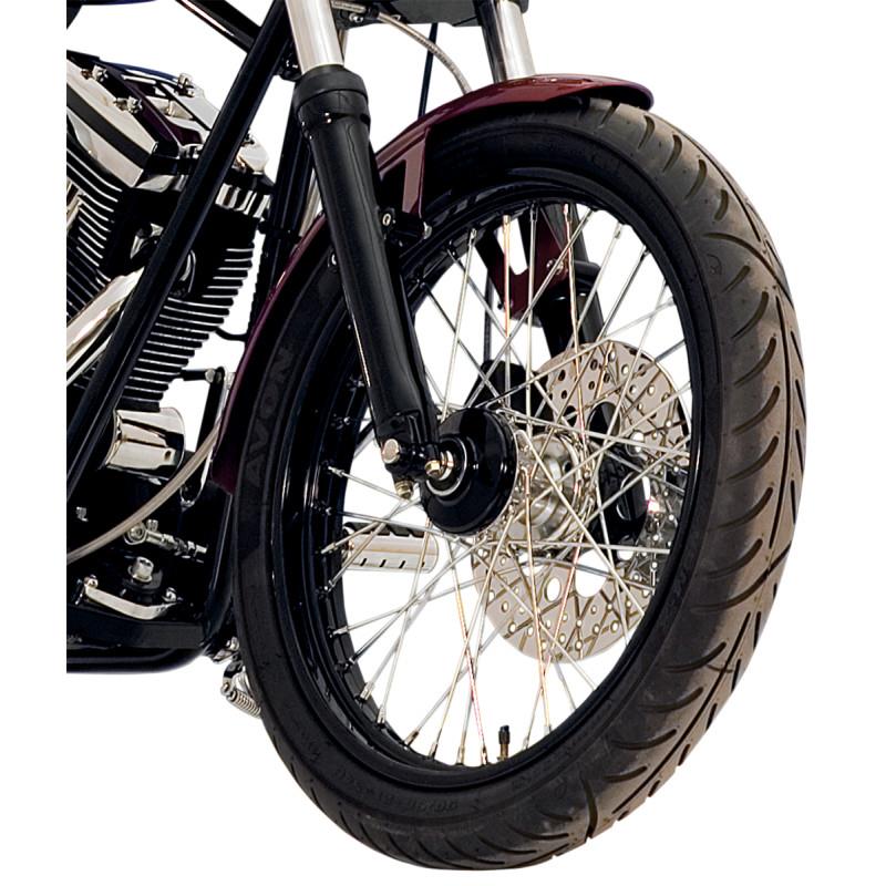 Powdercoated 40 Spoke Front Wheel - 21x2.15in. - Black 