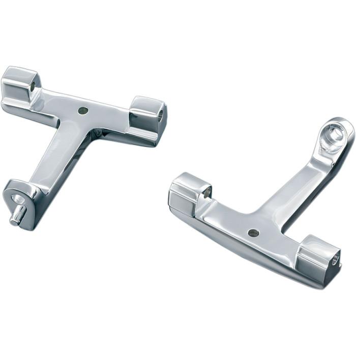 Chrome Passenger Board Mount