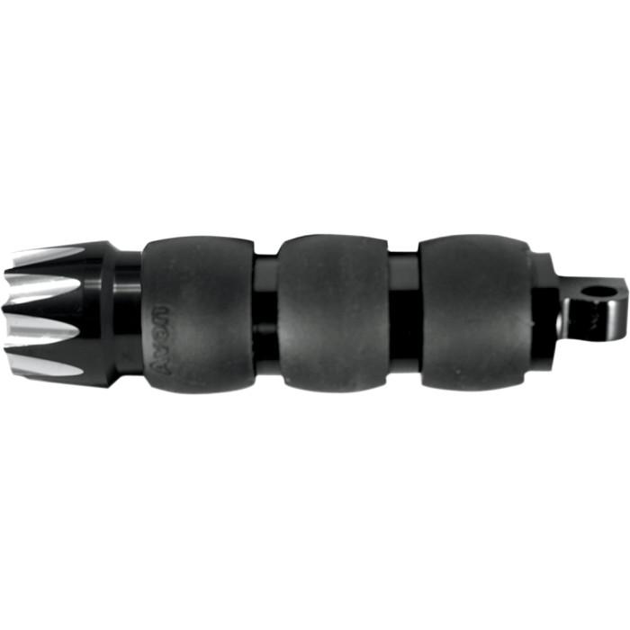 Excalibur Velvet Air Male-Mount Footpegs - Black Anodized