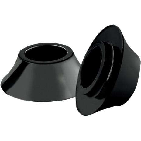 Tapered Front Axle Spacers - Black