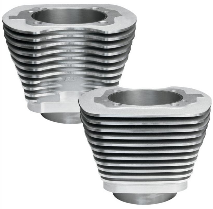 Big Bore 3 7/8in. Cylinders for 95in.,103in., and 106in. Kits - Silver