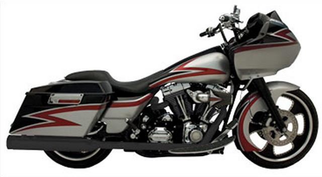 True Duals Headpipes - Black