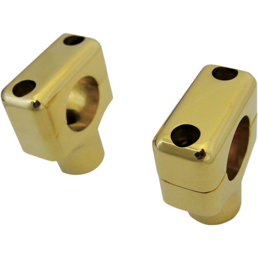 1.5in. Brass Handlebar Risers