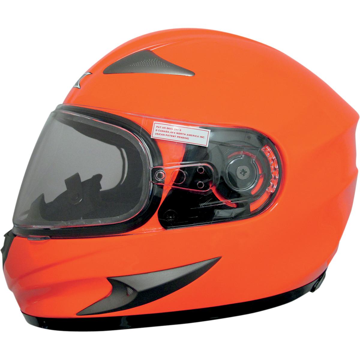 Magnus Solid Snow Helmet with Dual Lens Shield