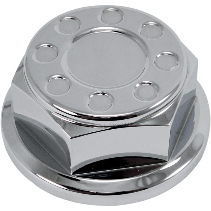 Steering Stem Nut - Chrome-Plated