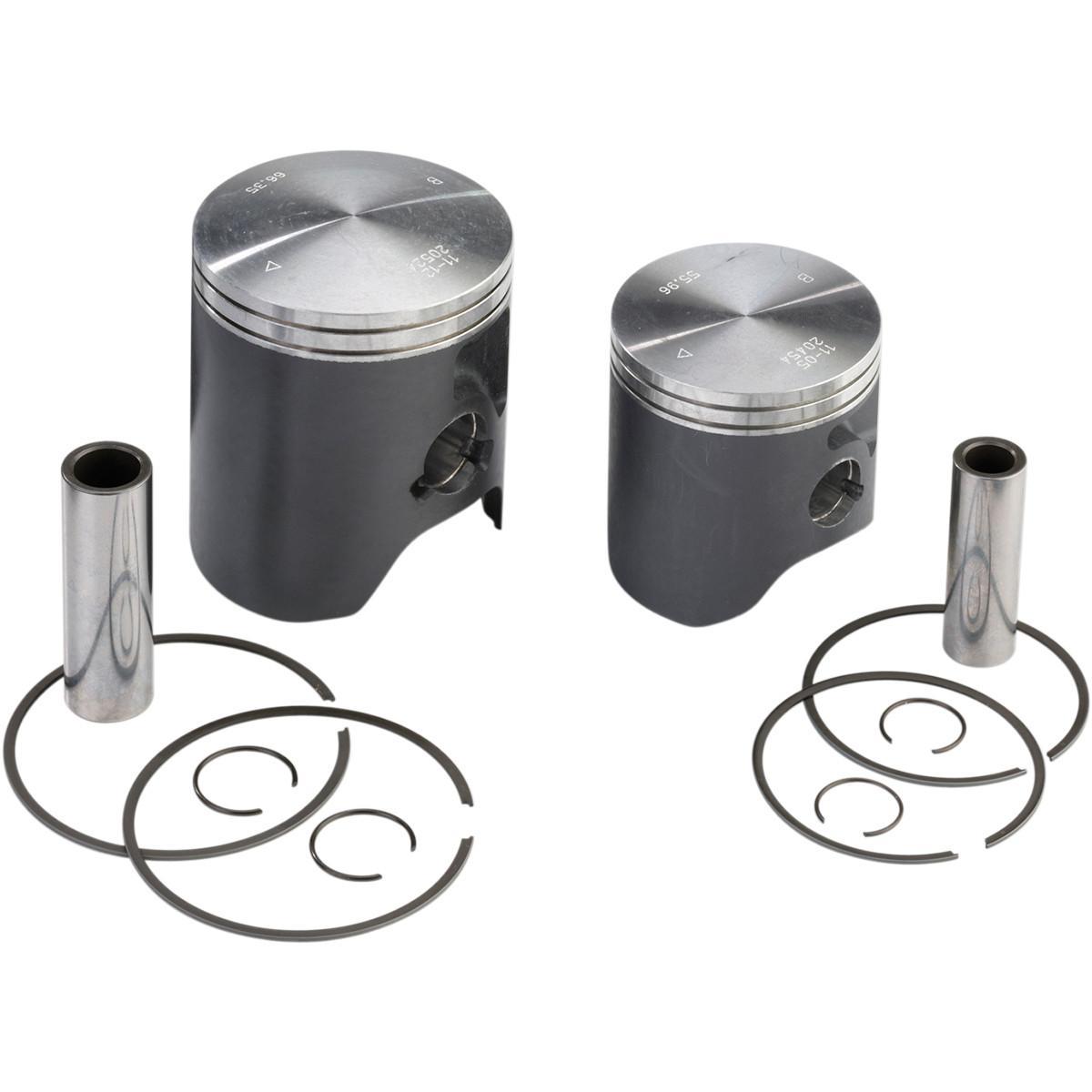Cast Aluminum Piston Kit - Standard Bore 53.94mm