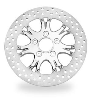 Wrath Two-Piece Brake Rotor - 11.5in. - Chrome