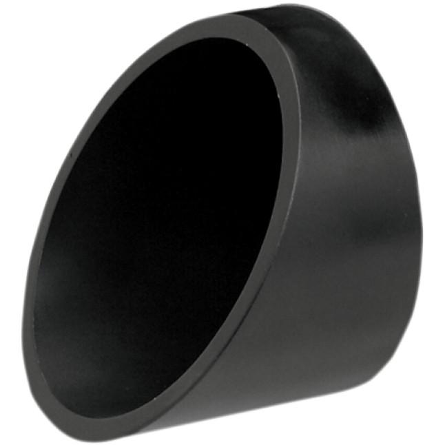 Slash Cut End Caps for 3in. Firepower Slip-Ons - Black