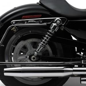 Bagger-Tail Kit for Dyna - Black Bag Mounts