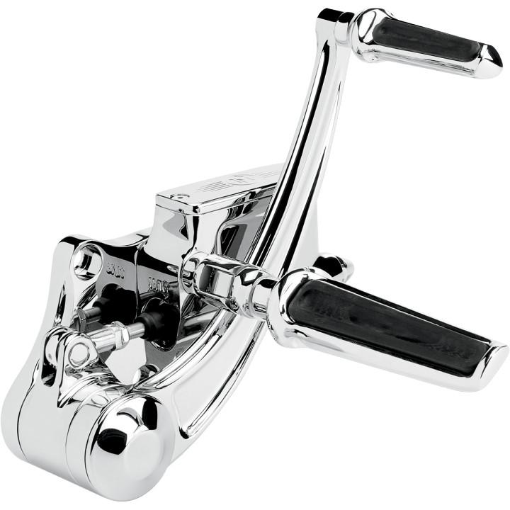 Stock Length Contour Forward Controls - Chrome