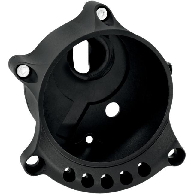 Cafe Gauge and Headlight Re-Locator - Black Ops