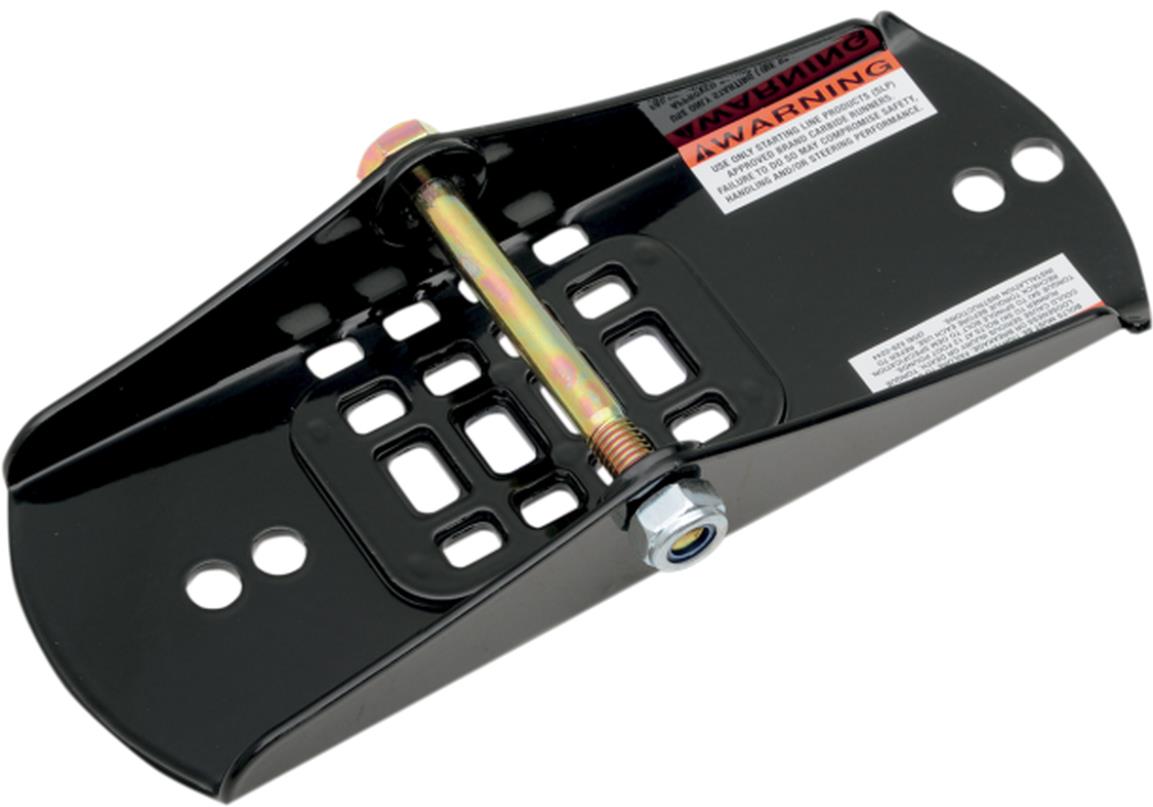 Ski Mounting Saddle Bracket for Standard Use - Black